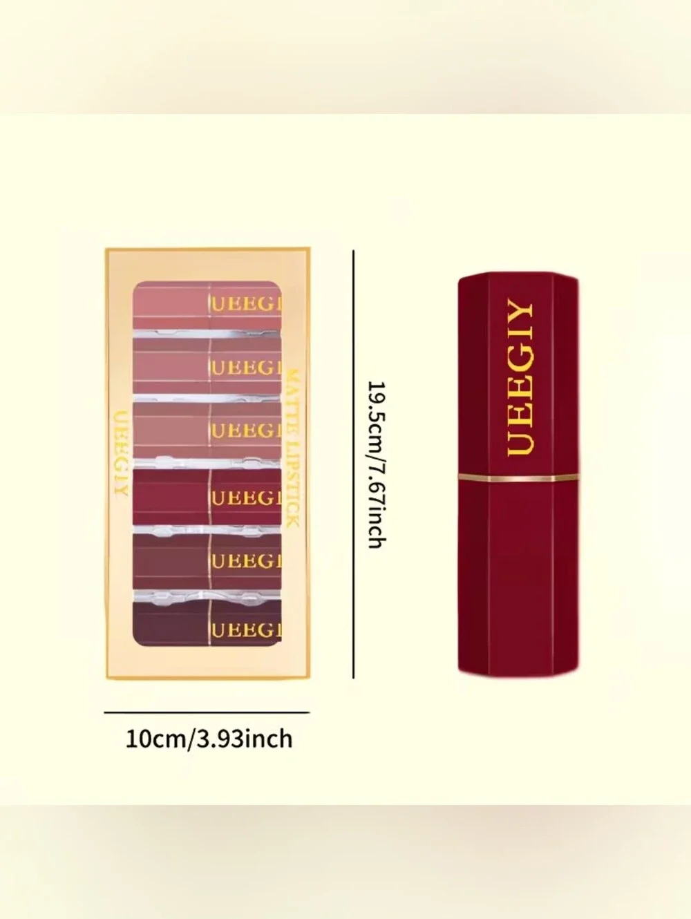 Beautiful Long-Lasting Velvet Lipstick Set (6 Shades)